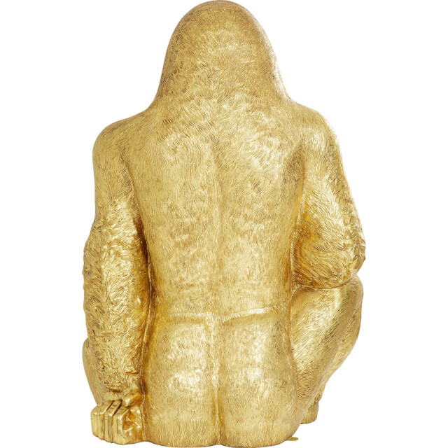 Kare Design Kare decofiguur gorilla gold xl 180cm 2885087 large