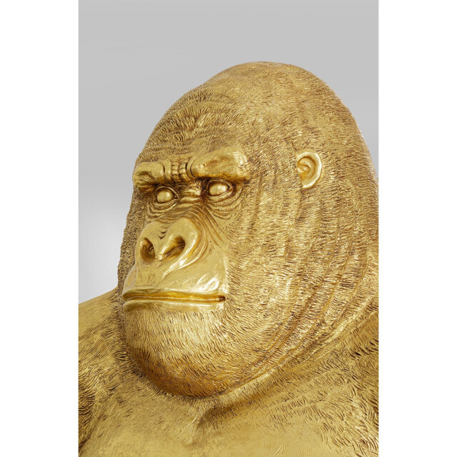 Kare Design Kare decofiguur gorilla gold xl 180cm 2885087 large