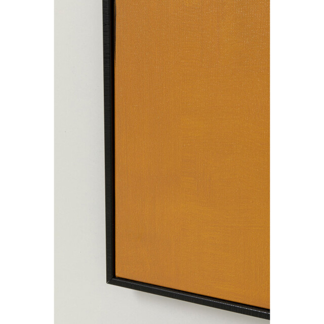 Kare Design Schilderij abstract shapes yellow 113x113cm 2885507 large
