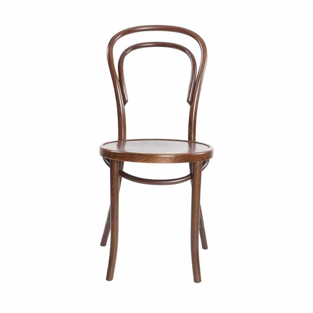 Fameg Vienna thonet no. 14 houten bistrostoel walnoot 2036823 large