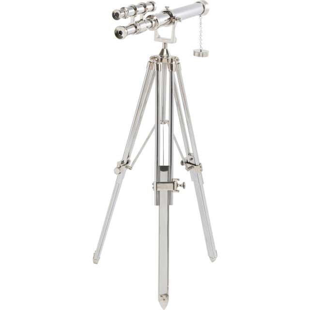 Kare Design Decofiguur telescope silver 125cm 2907891 large