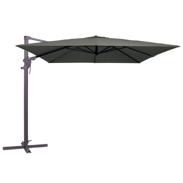 Madison Mega combi deal! parasol monaco flex iii grey + voet + hoes 2936353 large