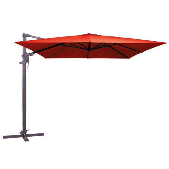 Madison Mega combi deal! parasol monaco flex iii brick red + voet + hoes 2936358 large