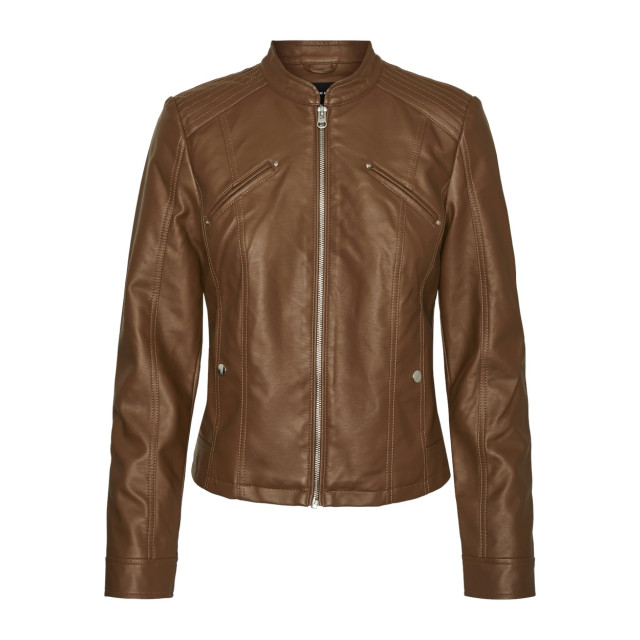 Vero Moda Vmfavodona coated jacket cognac 4278.75.0024 large