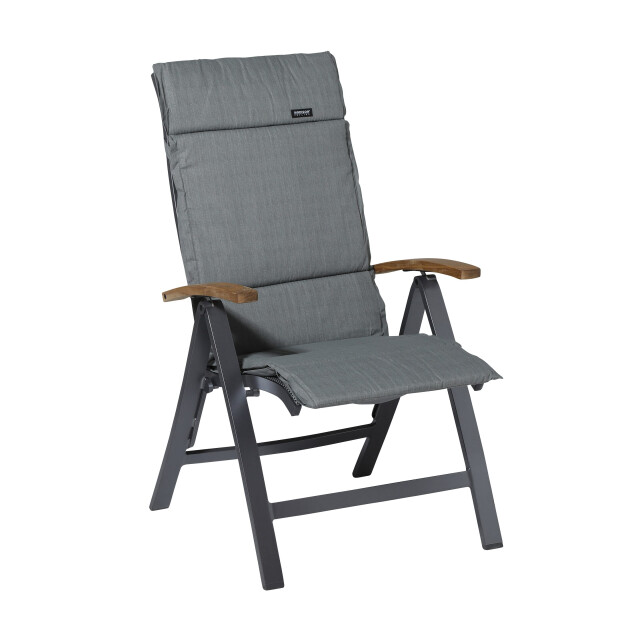 Madison tuinkussen fiber de luxe basic grey 125x51 - 2059140 large