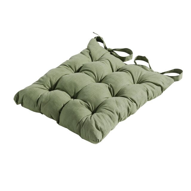 Madison Toscane kussen basic green 46x46 - 4 stuks 2911351 large