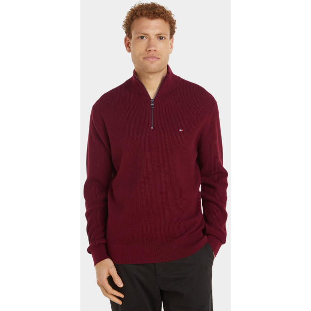 Tommy Hilfiger Pullover structure zip mock mw0mw36527/vlp 183652 large