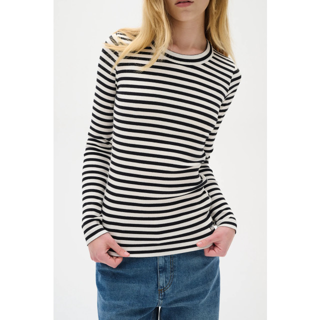 InWear 30108561 dagnaiw striped tshirt ls 30108561 DagnaIW Striped Tshirt LS large