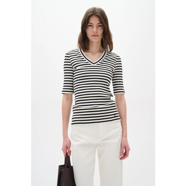 InWear 30107270 dagnaiw striped v tshirt 30107270 DagnaIW Striped V Tshirt large