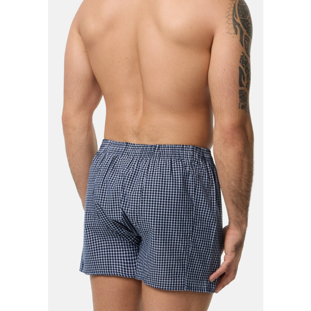 MG-1 Geweven wijde boxershorts heren core blauw 4-pack MG1-CORE-4-1 large