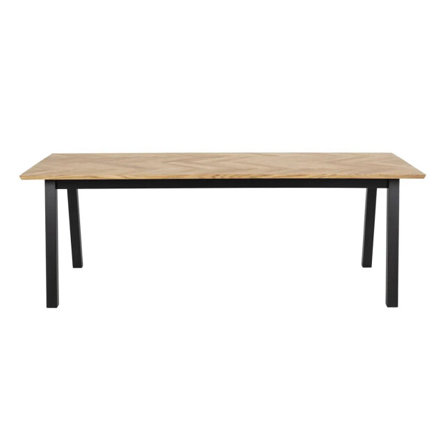 Lisomme Hilly houten eettafel visgraat 220 x 95 cm 2028671 large