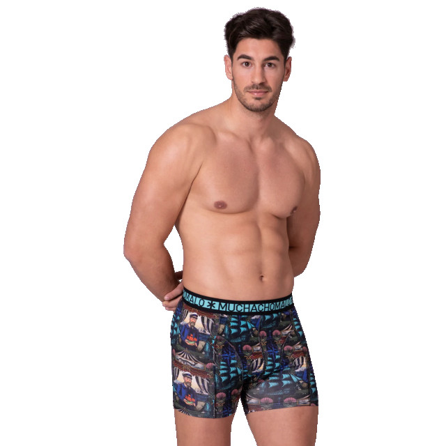 Muchachomalo Heren 2-pack boxershorts captain donkey CAPTAINDONKEY1010-04 large