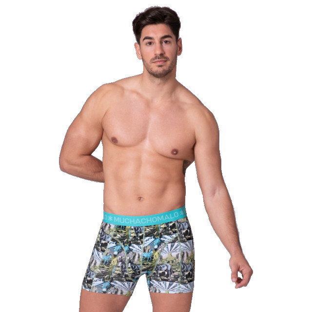 Muchachomalo Heren 2-pack boxershorts captain donkey CAPTAINDONKEY1010-04 large