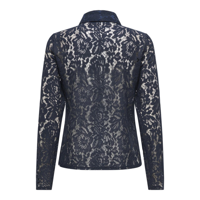 Jacqueline de Yong Jdyjulia ls lace shirt jrs navy 4309.37.0028 large