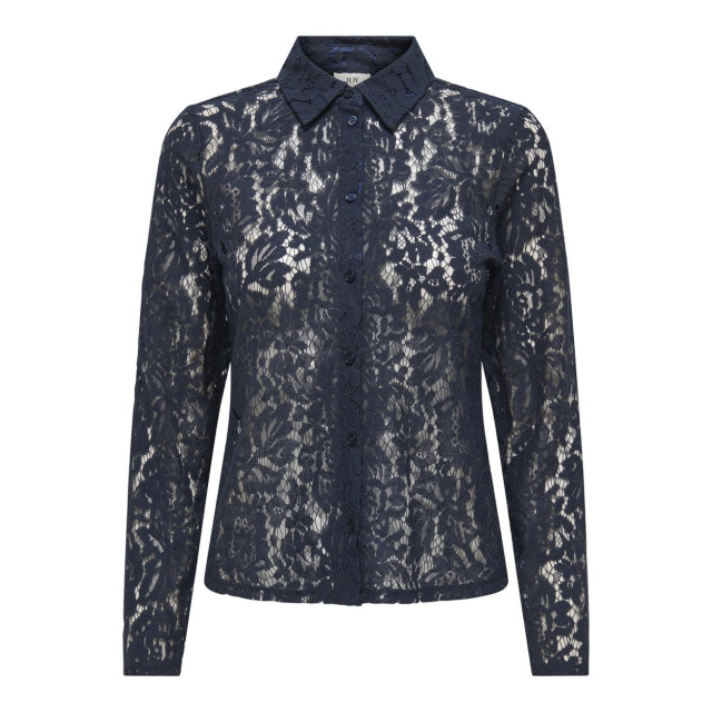 Jacqueline de Yong Jdyjulia ls lace shirt jrs navy 4309.37.0028 large