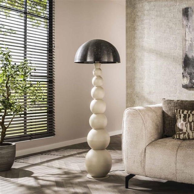 Hoyz vloerlamp sphere natural natural grey 2920334 large