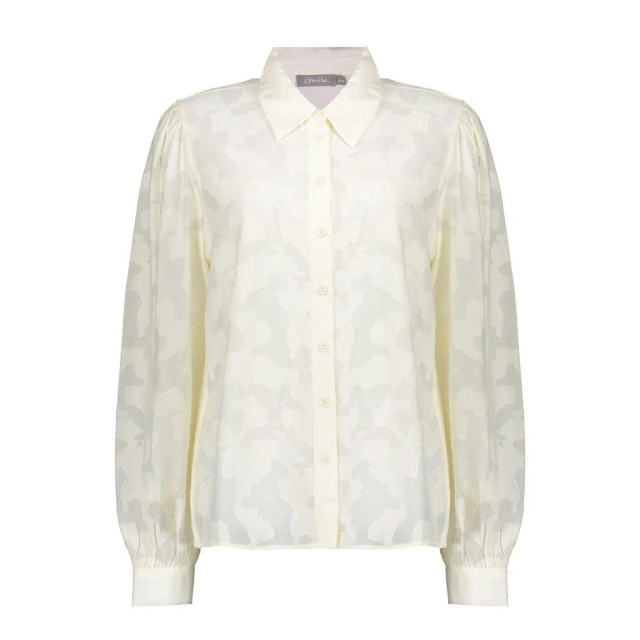 Geisha 43652-47 010 blouse fancy fabric off-white 43652-47 010 large