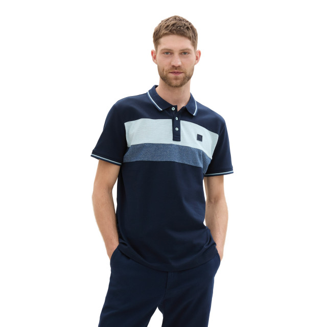 Tom Tailor Polo with cutline 1043288 large