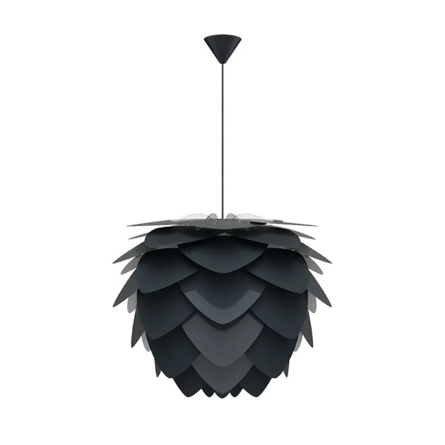 Umage Aluvia medium hanglamp anthracite grey met koordset zwart Ø 59 cm 2027664 large