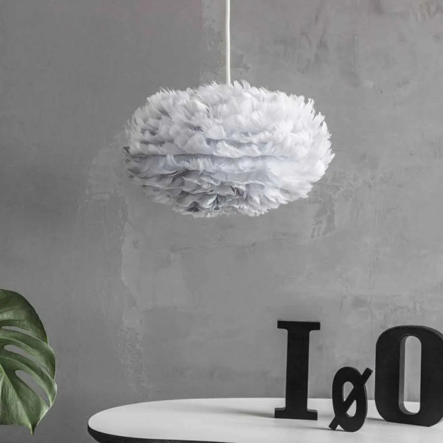 Umage Eos mini hanglamp light grey met koordset wit Ø 35 cm 2027850 large