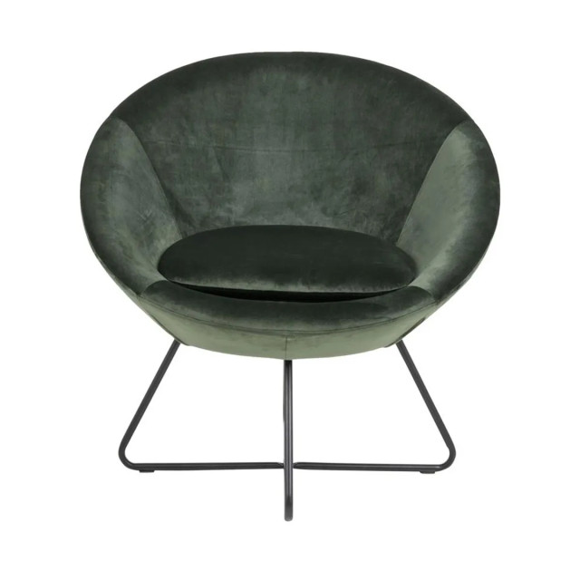 Lisomme Merel velvet fauteuil donker 2027255 large