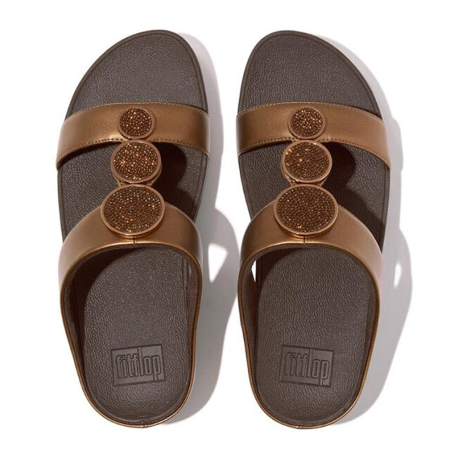 FitFlop Halo bead circle metallic hbar Halo Bead Circle Metallic Hbar large