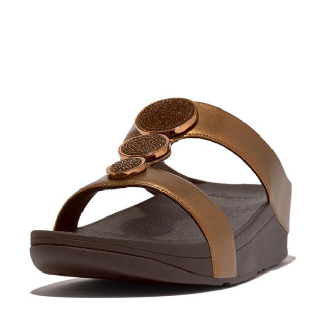 FitFlop Halo bead circle metallic hbar Halo Bead Circle Metallic Hbar large