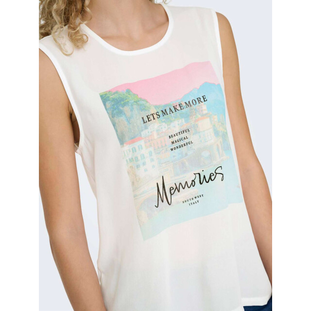 Only Onlflora s/l paradise top box jrs bright white/ita 15324243-190858001 large