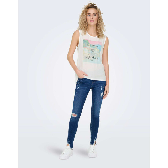 Only Onlflora s/l paradise top box jrs bright white/ita 15324243-190858001 large