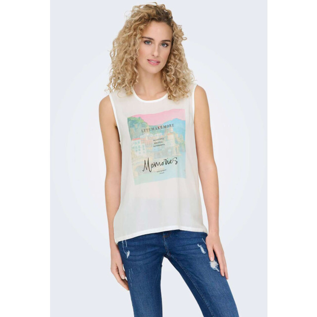 Only Onlflora s/l paradise top box jrs bright white/ita 15324243-190858001 large