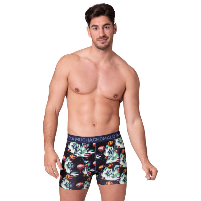 Muchachomalo Heren 2-pack boxershorts air elements AIRELEMENTS1010-04 large