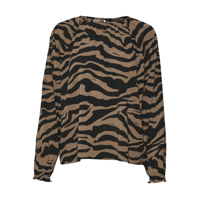 Vero Moda Vmshilah naja ls short top wvn ga dessin 4389.79.0052 large