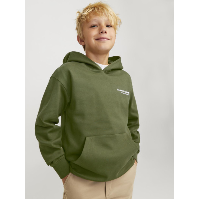 Jack & Jones Jcoaero print sweat hood jnr 12263302 large