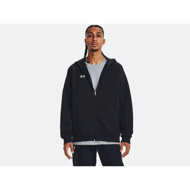 Under Armour ua rival fleece fz hoodie-blk - 067309_990-S large