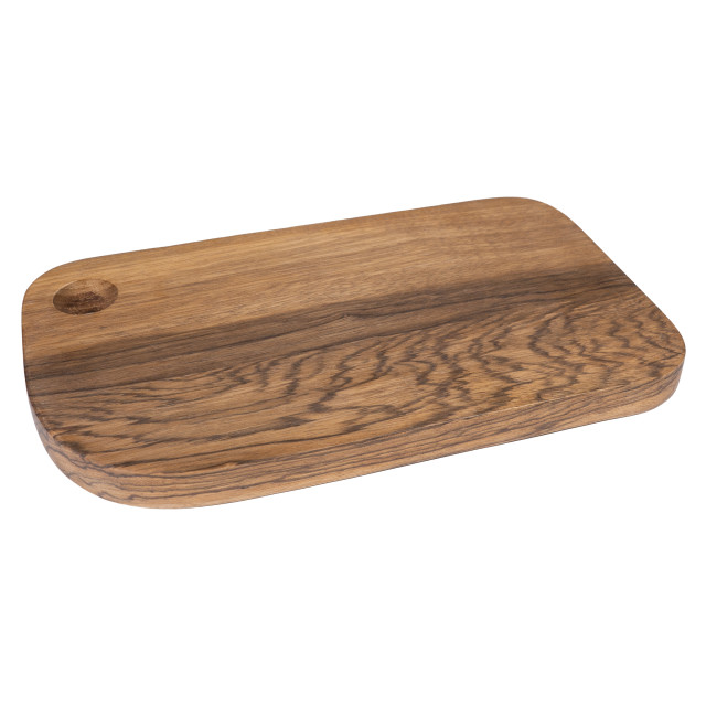 Krumble Serveerplank ronde hoeken + gat in 1 hoek donker hout m 1395449 large