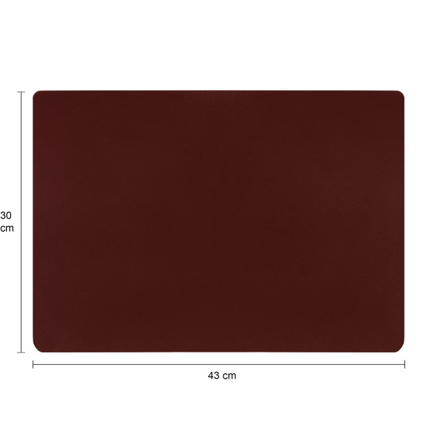 Krumble Placemat pu leer bordeaux 1395291 large