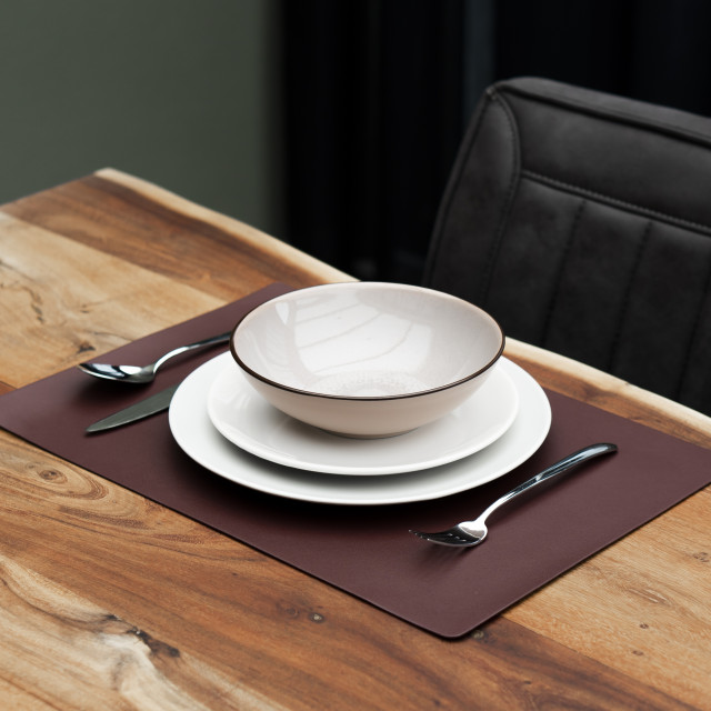 Krumble Placemat pu leer bordeaux 1395291 large