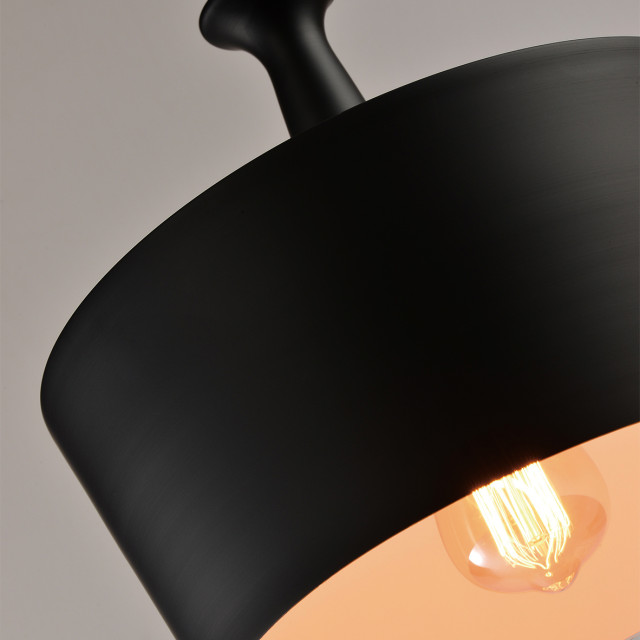 QUVIO Hanglamp rond quv5108l-black 1395235 large