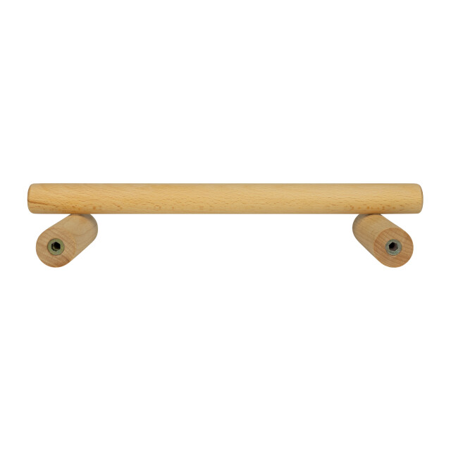 QUVIO Houten kledingrek stang hout 30 cm bruin 1973326 large