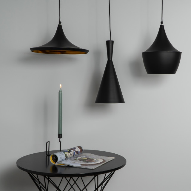 QUVIO Hanglamp rond quv5070l-black 1395228 large