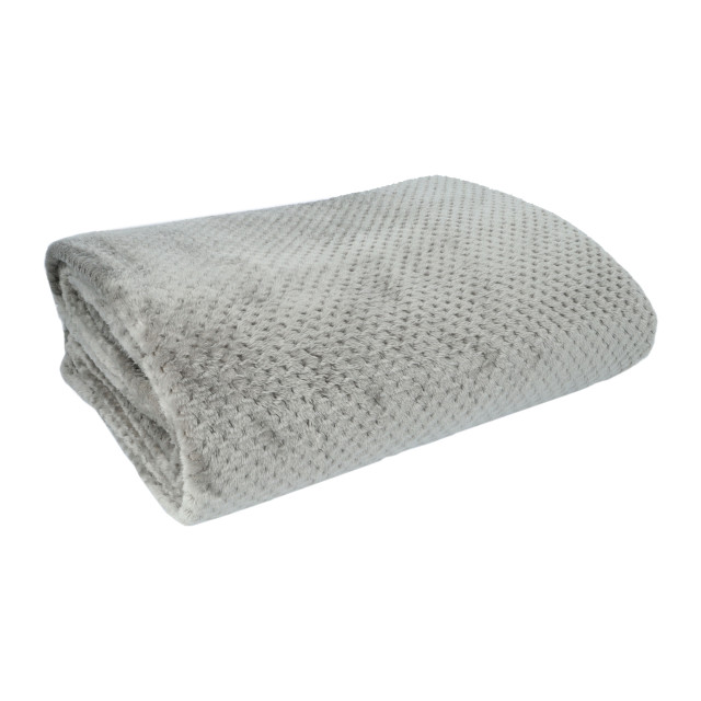 QUVIO Plaid 200 x 230 cm fleece - 2180210 large