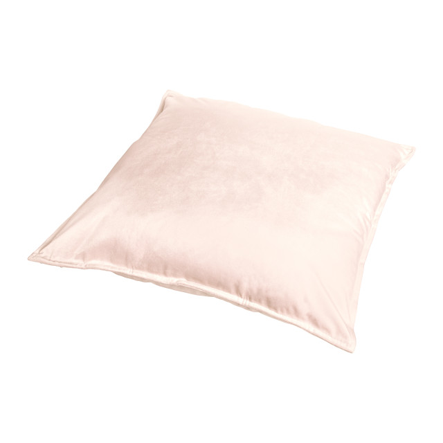 QUVIO Sierkussenhoes 45x45cm – fluweel licht roze 2912817 large