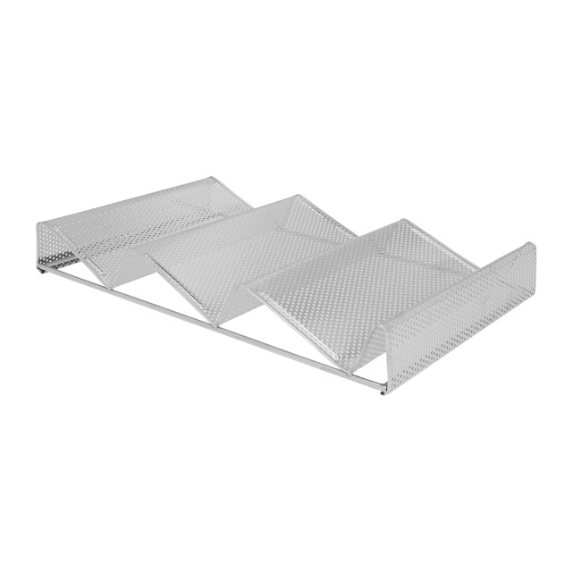 QUVIO Kruidenstandaard met 3 lagen 21.5 x 35 x 4.5 cm rvs - 2269300 large