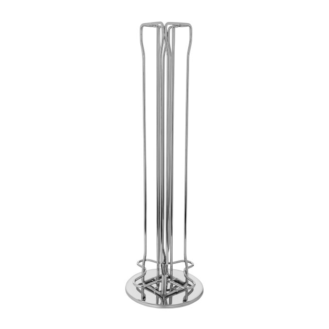 QUVIO Koffiecups standaard voor nespresso rond 40 capsules chroom 1849002 large