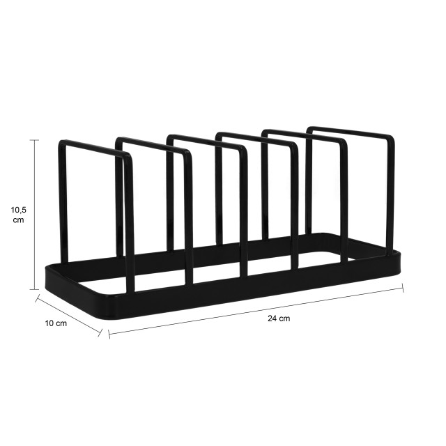 QUVIO Pannendekselhouder metaal - 2269254 large