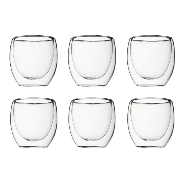 Krumble Espresso glas dubbelwandig set van 6 1999882 large