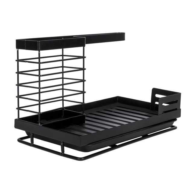 QUVIO Keuken / aanrecht organizer – metaal - 2912798 large