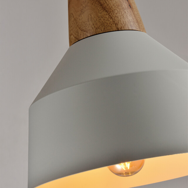 QUVIO Hanglamp rond quv5067l-grey 1395192 large