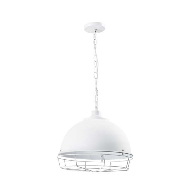 QUVIO Hanglamp rond met metal frame quv5131l-white 1538522 large