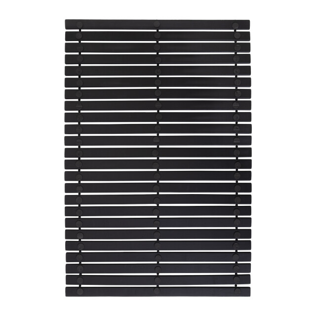 QUVIO Badmat / douchemat – 60x40cm – hout – 2912797 large